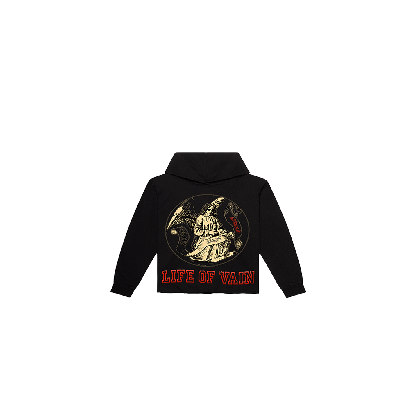 BLACK LIFE OF VAIN HOODIE