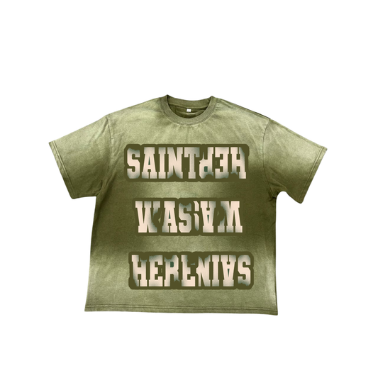 SAINT WAS HERE T-SHIRT (wholesale)